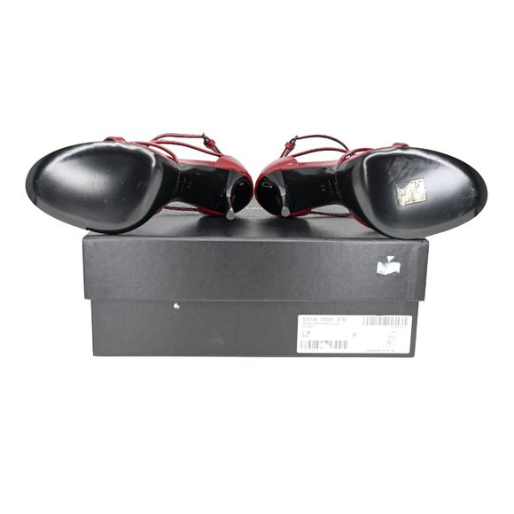 Saint Laurent Cassandra Heeled Sandals - Picture 7 of 8